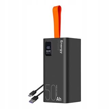 Obal:me EnergyPulse Powerbanka 50000mAh 22.5W Black 8596311240676