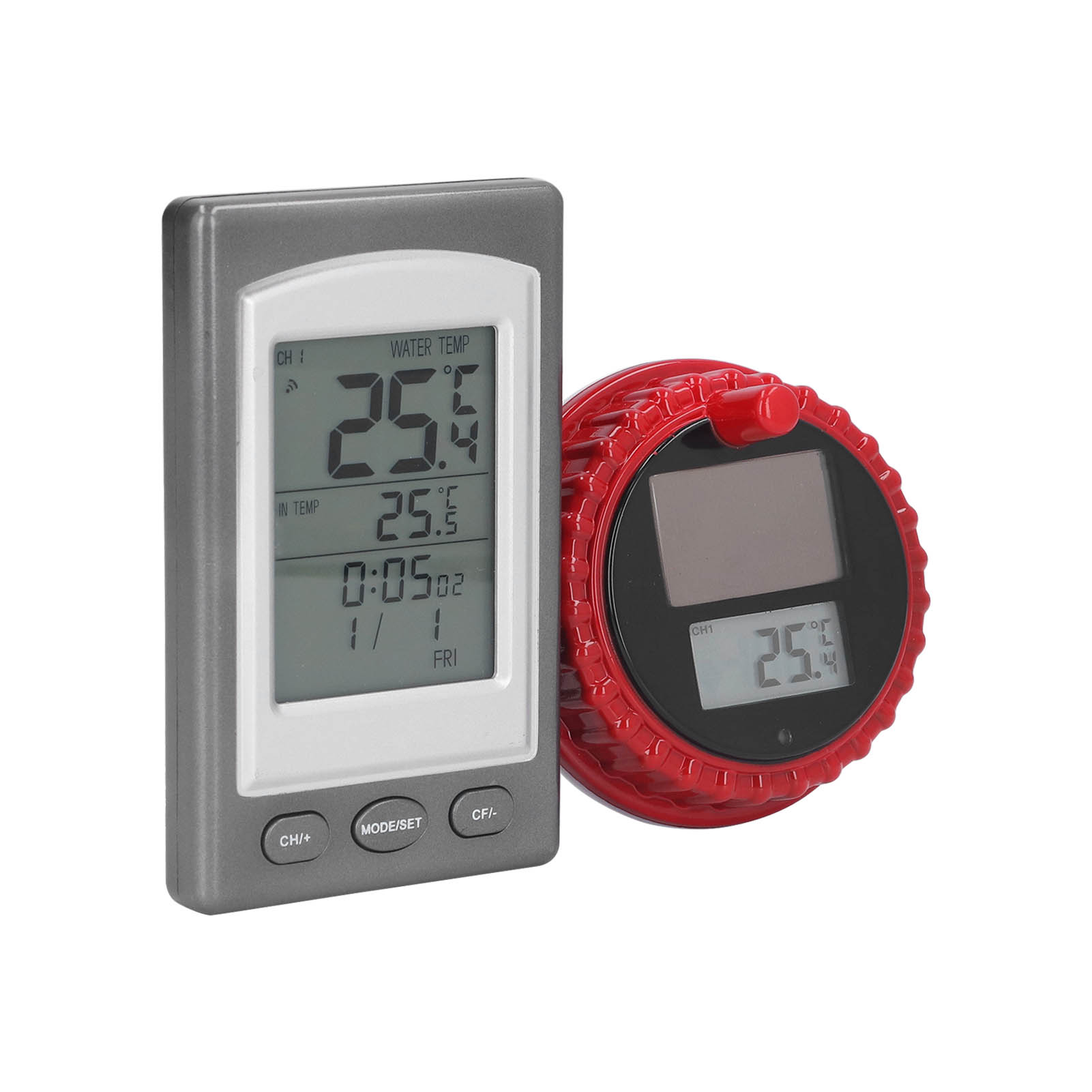 TERMOMETR BASENOWY PŁYWAJĄCY METEO STACJA POGODY Rodzaj cyfrowy