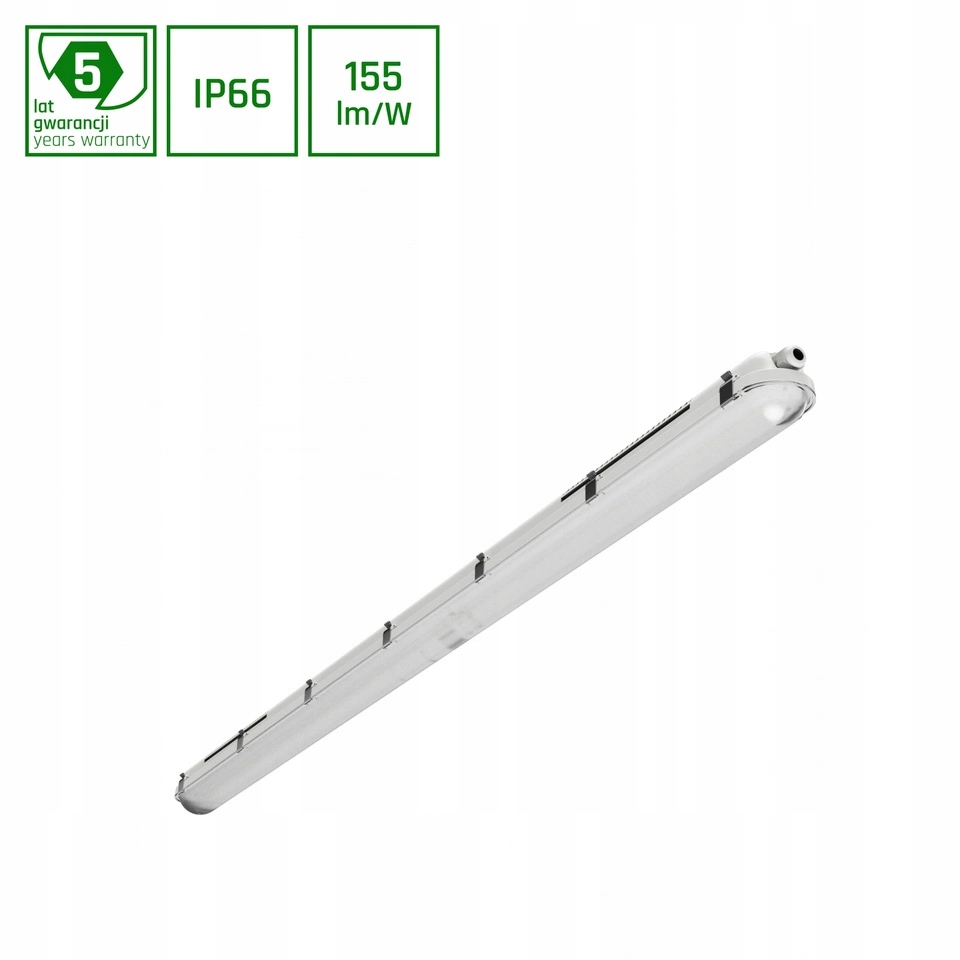 Svietidlo Limea Gigant Pro Hermetyk 1500 mm IP66 IK10 1500x80x68 mm 5 rokov gw.