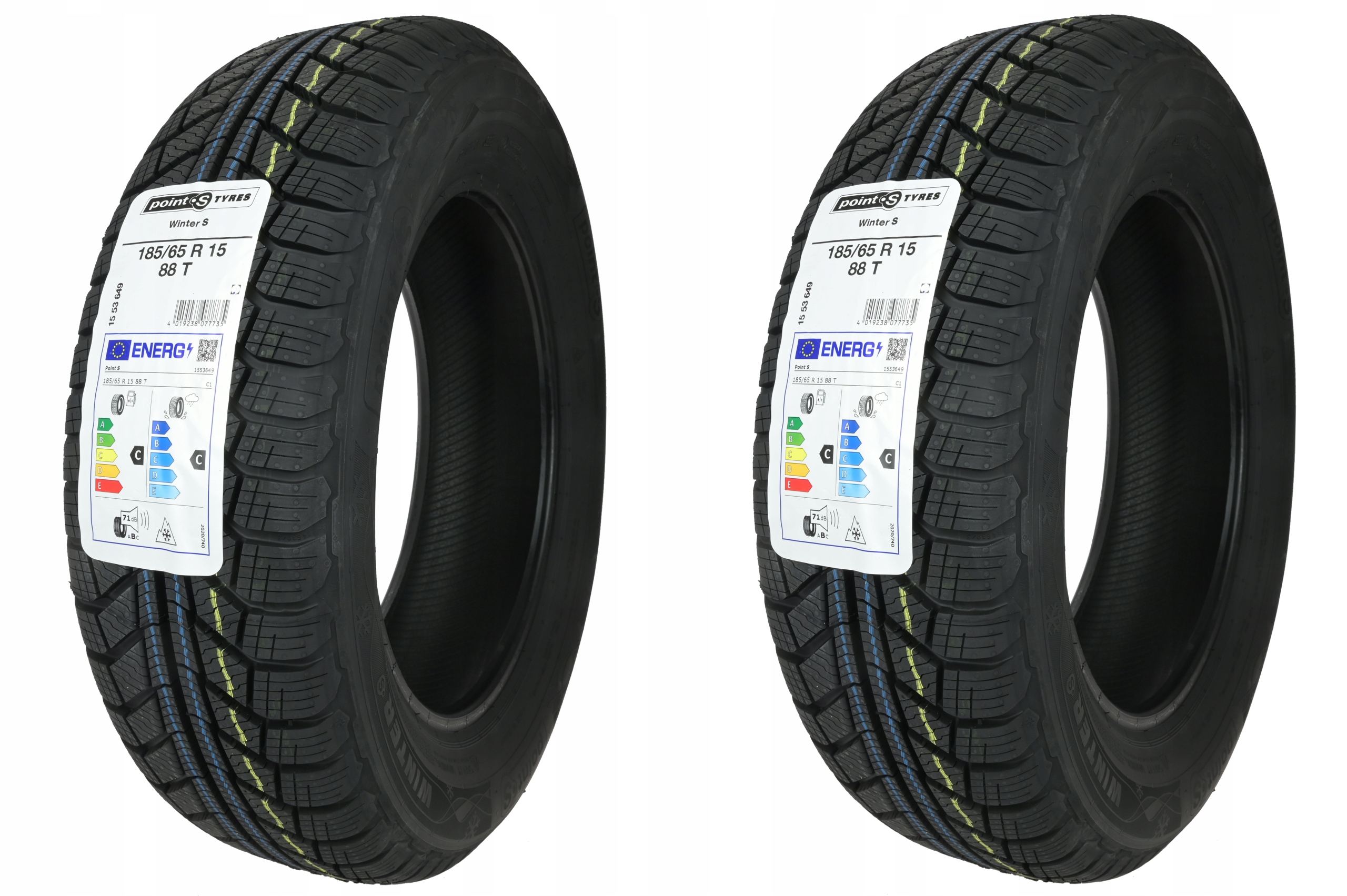 

2 x 185/65R15 88T Winter S Point S Tyres Zima