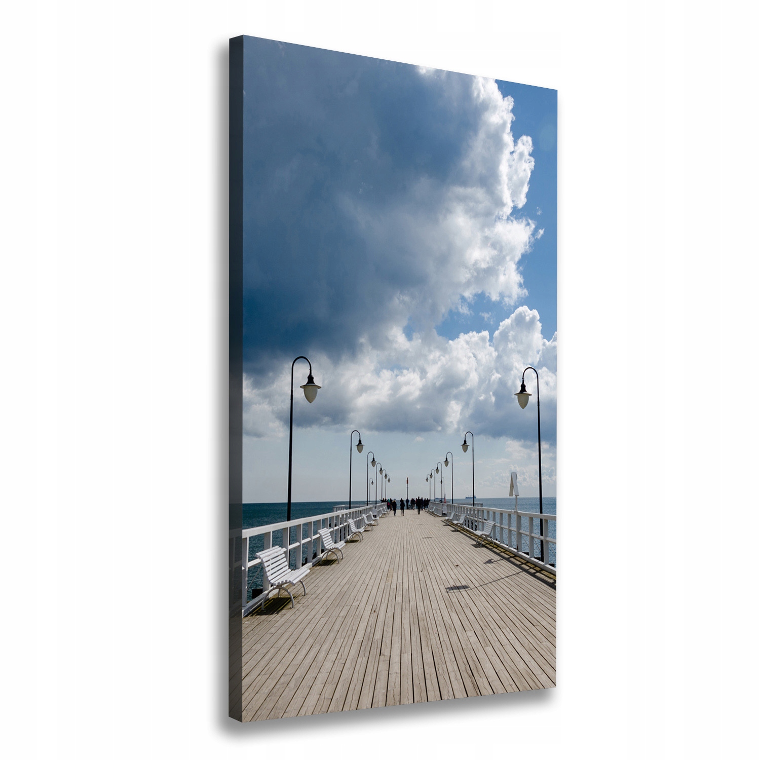 

Foto obraz canvas na ścianę Molo w Orłowie 50x100
