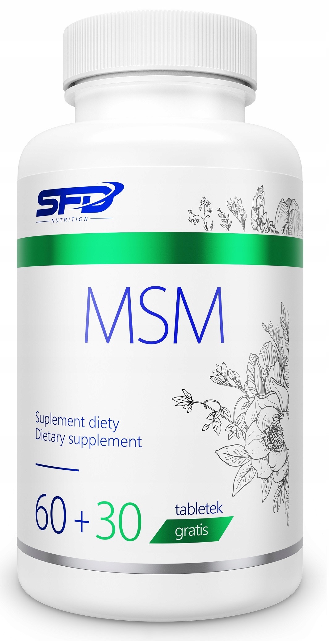 SFD NUTRITION MSM suplement diety 90 tabletek 13898575281 Allegro.pl