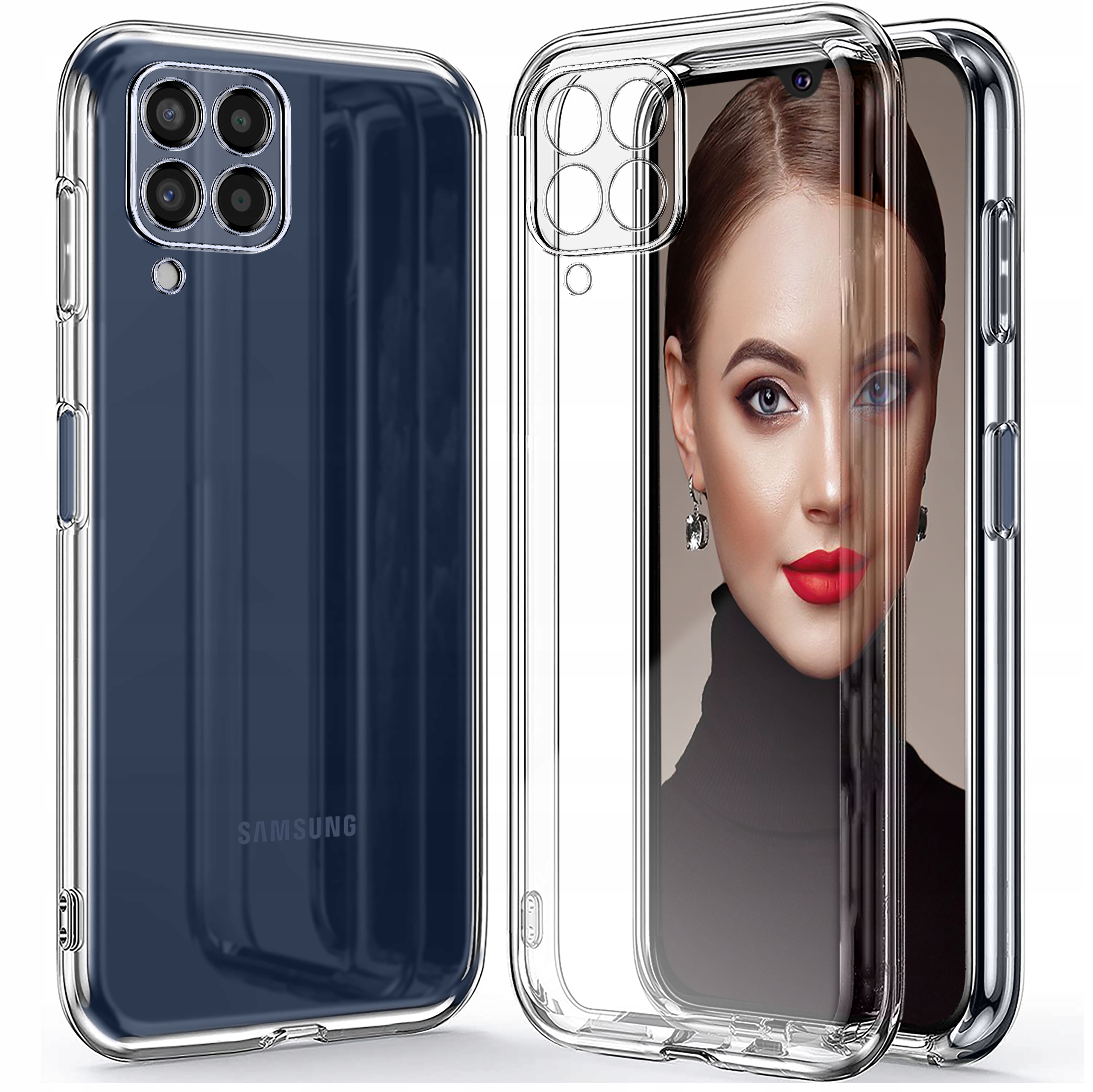 

Etui do Samsung Galaxy M33 5G Silicone Case +Szkło