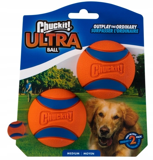 Levně Chuckit! Ultra Ball Medium dvojbalení [17001]