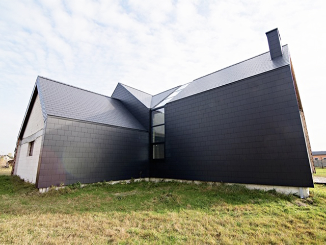 POKRYCIE DACHOWE PŁYTKA 60X30 GRAFIT Długość 0.6 m