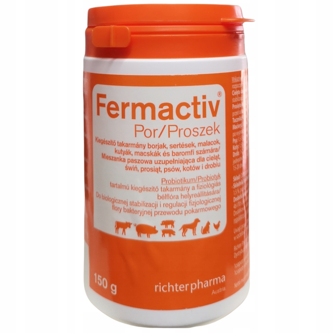 

Fermactiv Proszek 150 G dla cieląt, drobiu, trzody