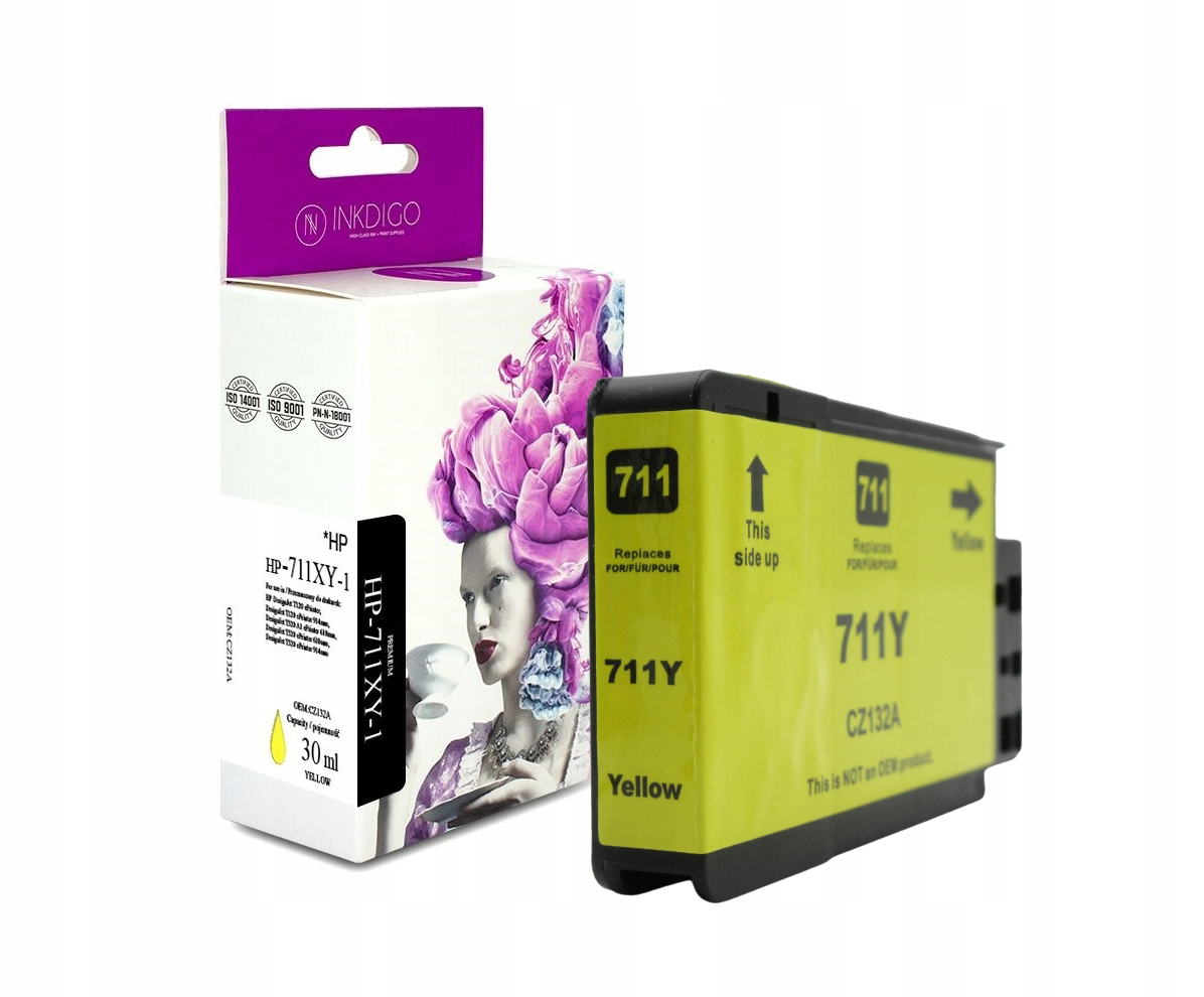 

Tusz do Hp DesignJet T120 T525 T530 711XL zamienny