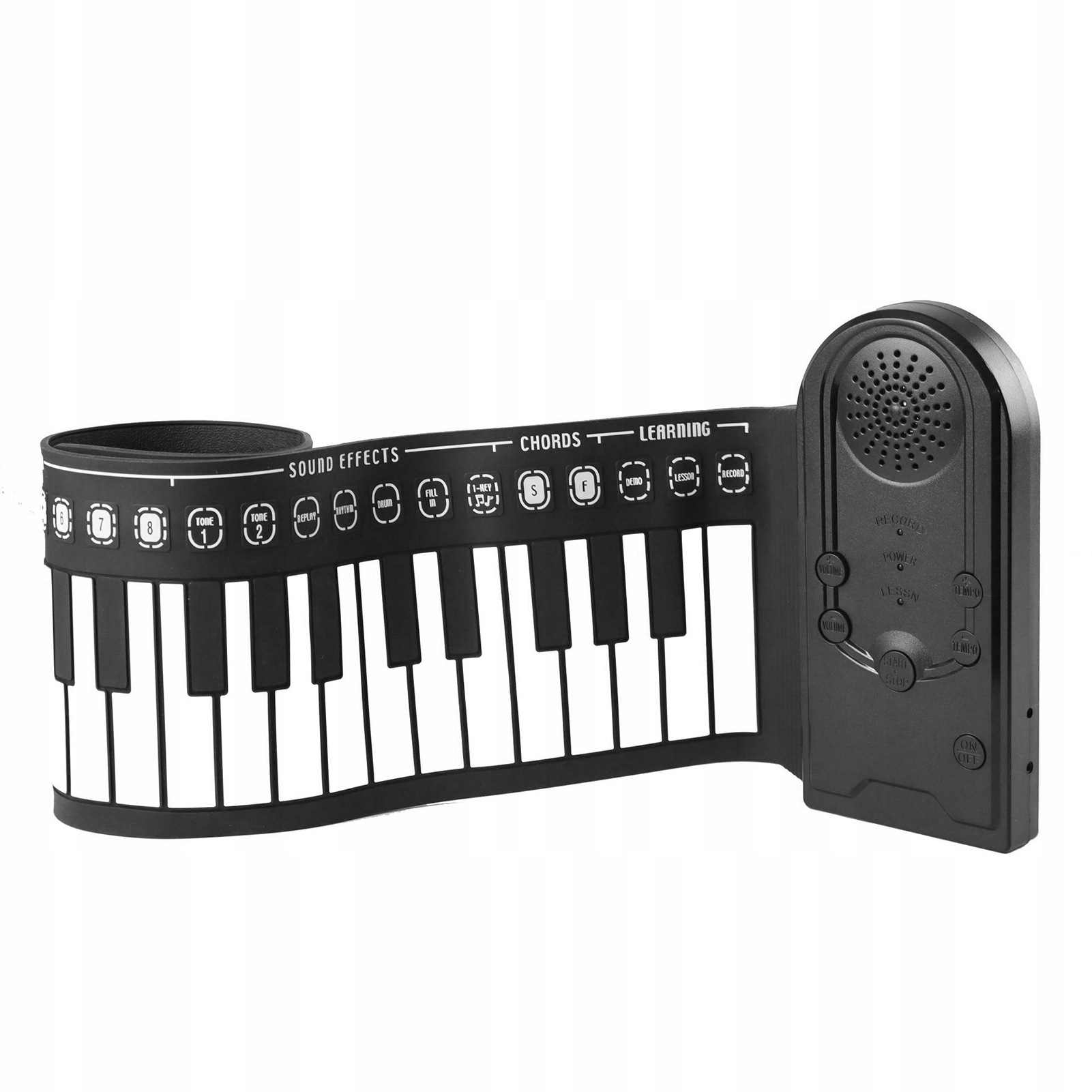 49 kláves Roll Up Piano Skladacia prenosná rolka na ruku
