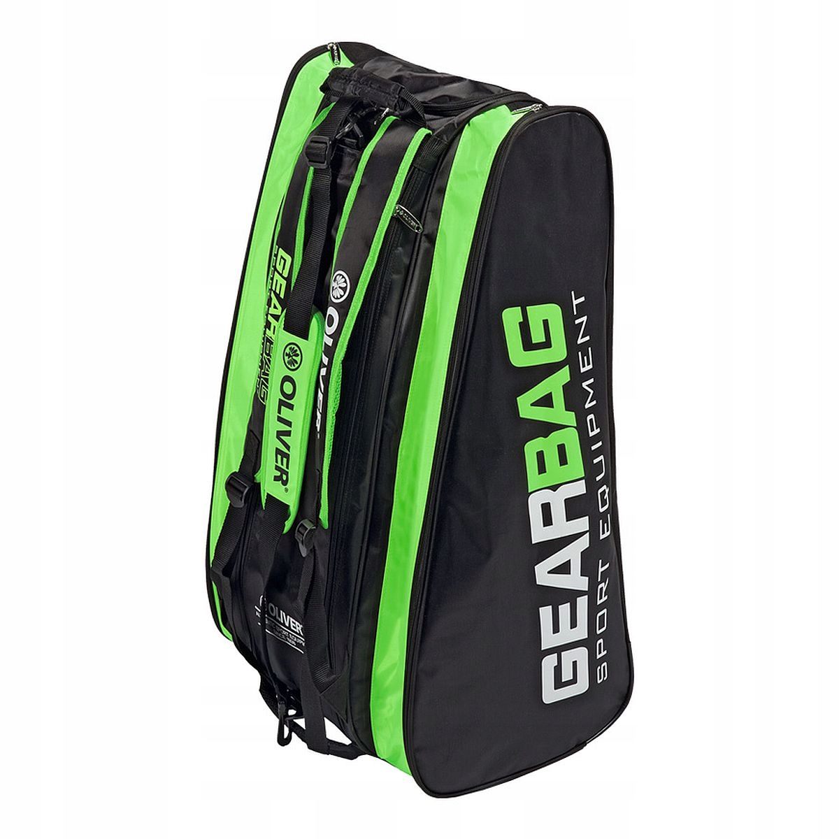 Taška na squashové rakety Oliver Gearbag Black/green