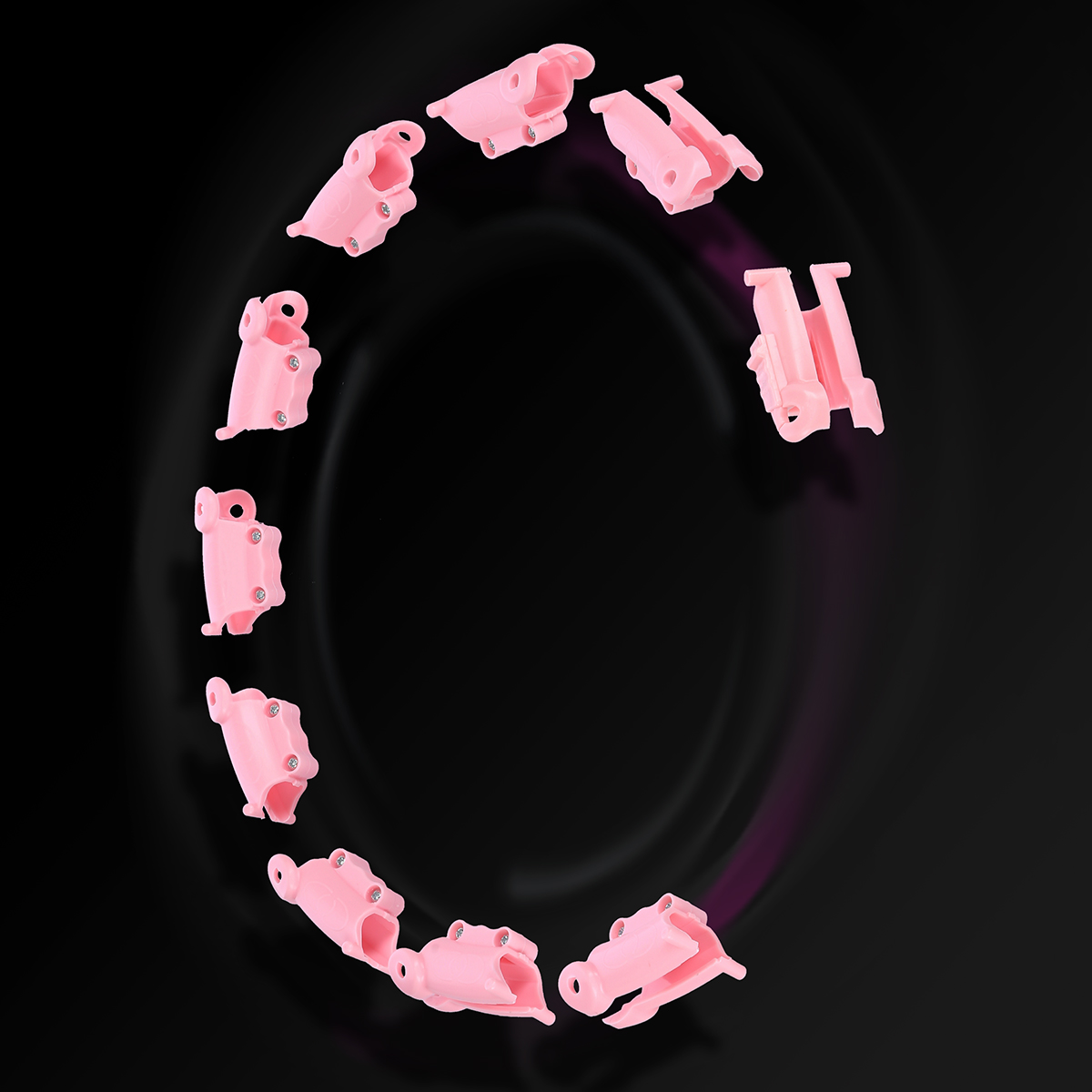 ZESTAW HULA HOP HHW11 Z WYPUSTKAMI I OBCIĄŻNIKIEM + PAS BR163 PLUS SIZE HMS Model HHW11