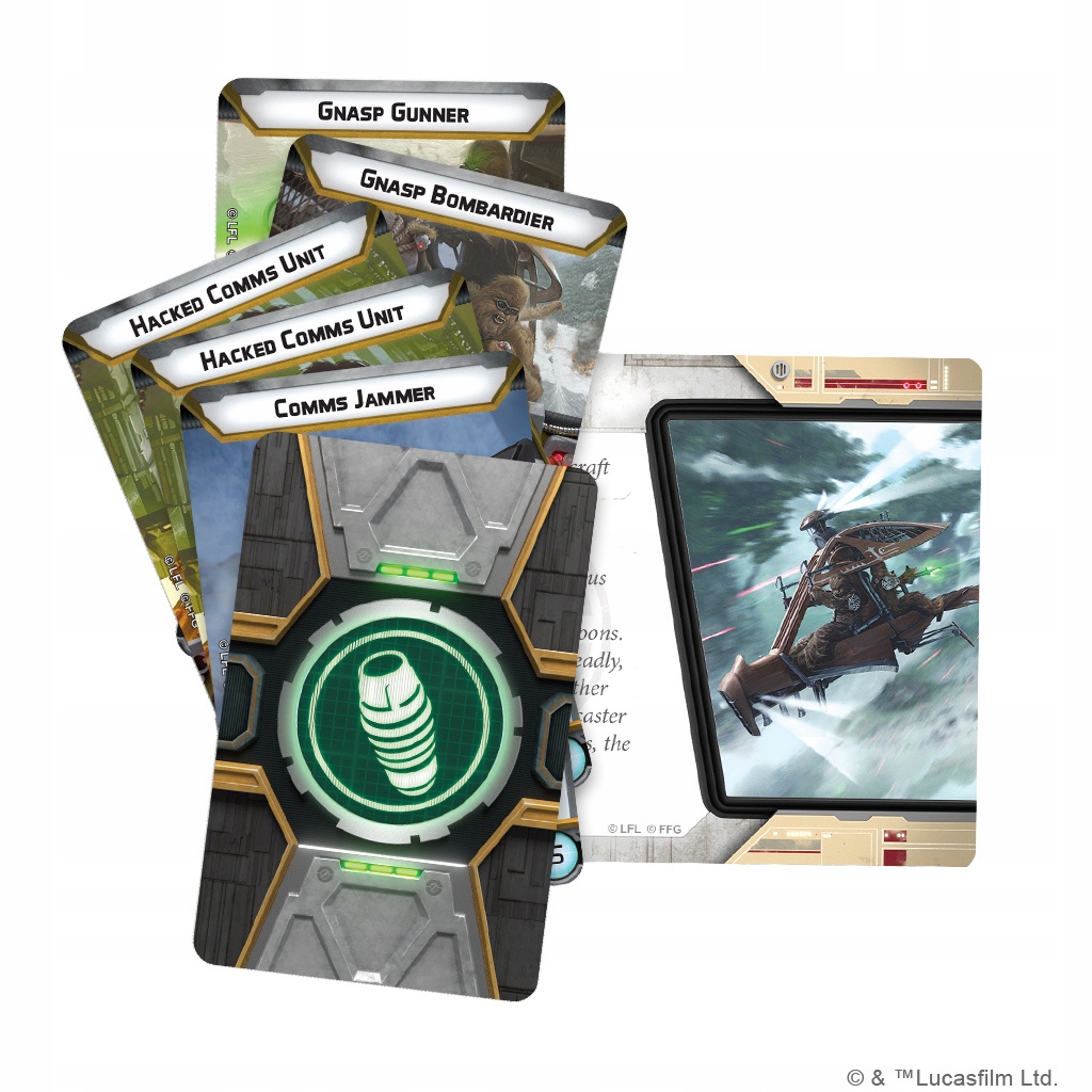 Star Wars Legion: Raddaugh Gnasp Fluttercraft Wydawca Atomic Mass Games