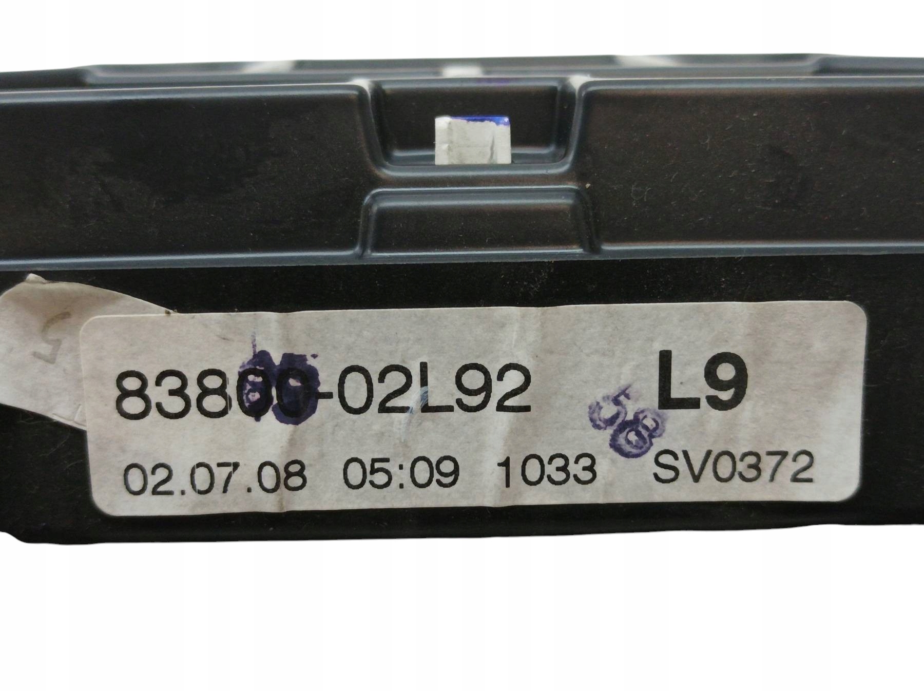 dials 83800-02L92 Toyota Auris and (2006-2012)
