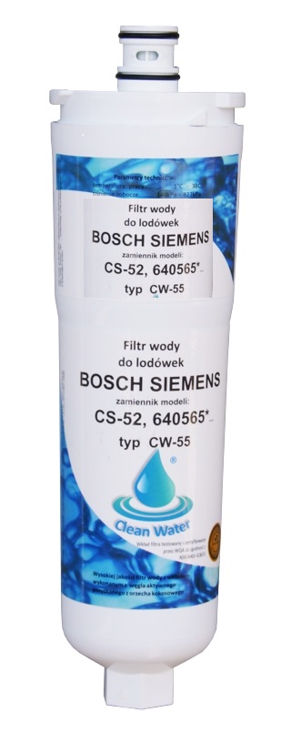Filtr wody do lodówek Bosch Siemens CS-52 2 szt