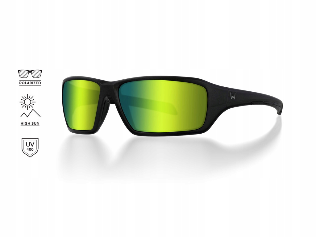 Westin W6 Sport 15 Matte Black Lb Green Ar Green Spinningové brýle Polary