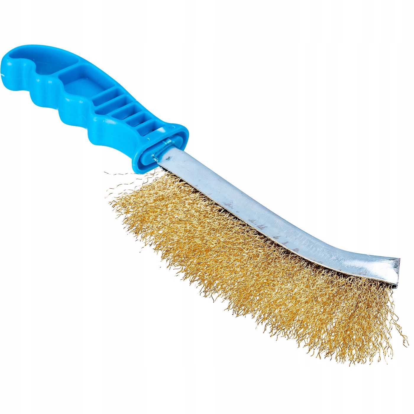 SZCZOTKA DRUCIANA MOSIĘŻNA WĄSKA SZCZELINOWA MOCNA