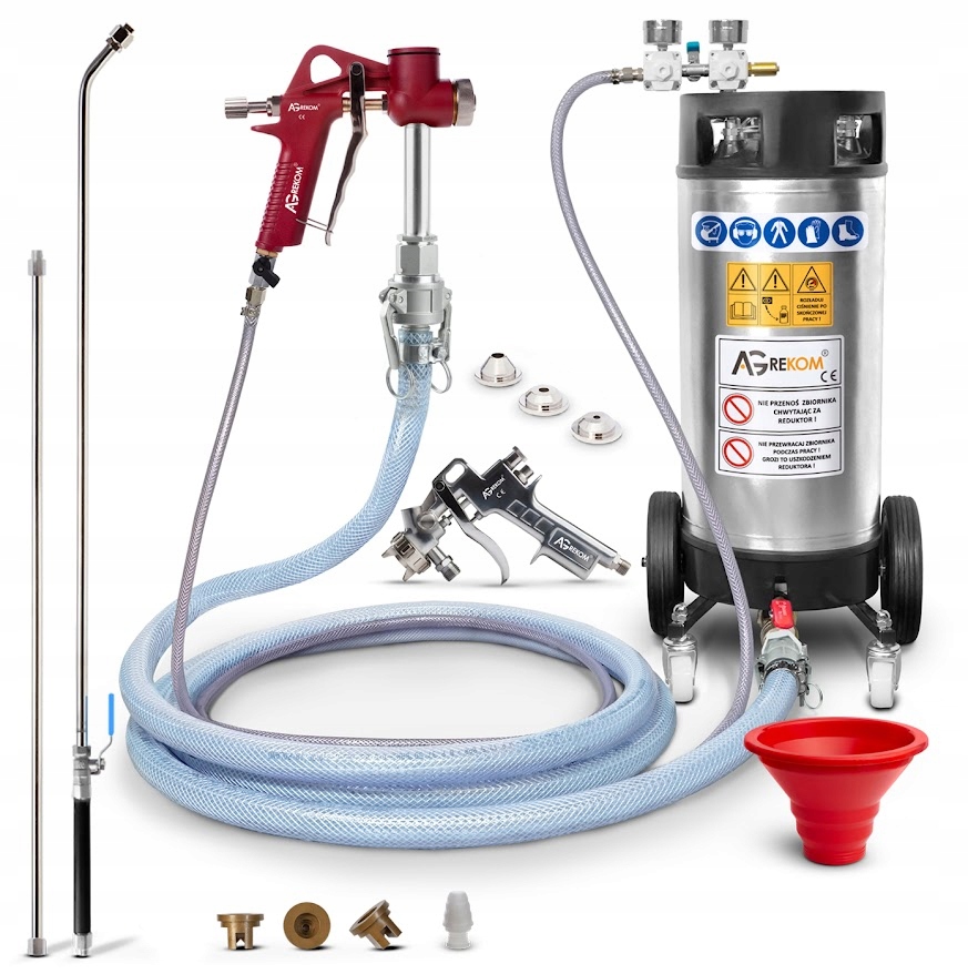 Agregát Stříkací Pistole pro omítání malování s lankem pro bělení