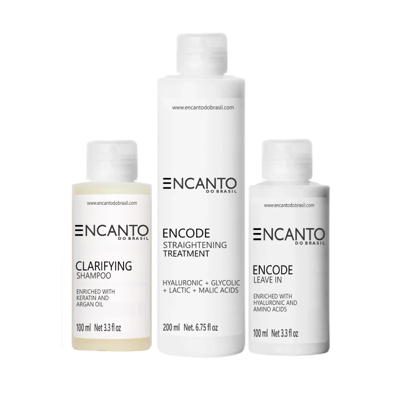 Encanto pro Brasil Encode sada pro keratinové narovnání vlasů