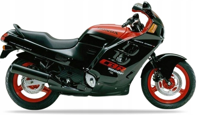 Samolepky Na Motocykl Juula Pro Honda Cbr 1000 F 1987 Černé NH1K