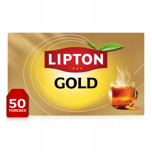 Levně Lipton Gold Čaj černý 50 sáčků ex.