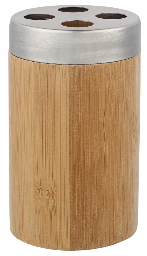 

Kubek Na Szczoteczki Do Zębów Bambus Stal BA-49