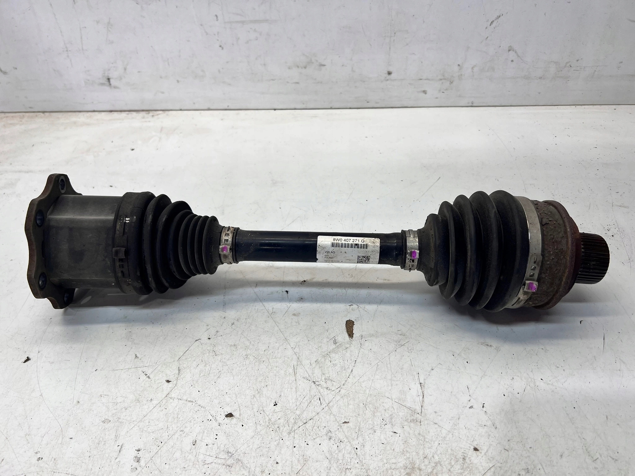 semi-axis left or right front AUDI A4 B9 A5 8W0407271G