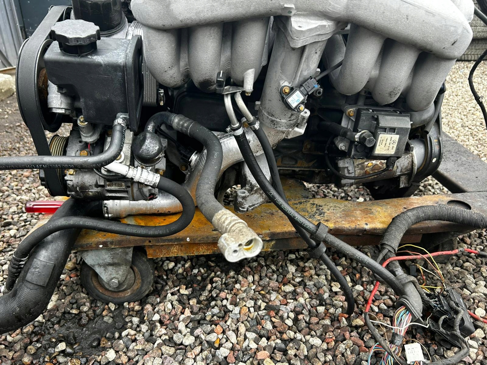 648.960 engine 648 om648 MERCEDES w220 lift 3.2 CDI