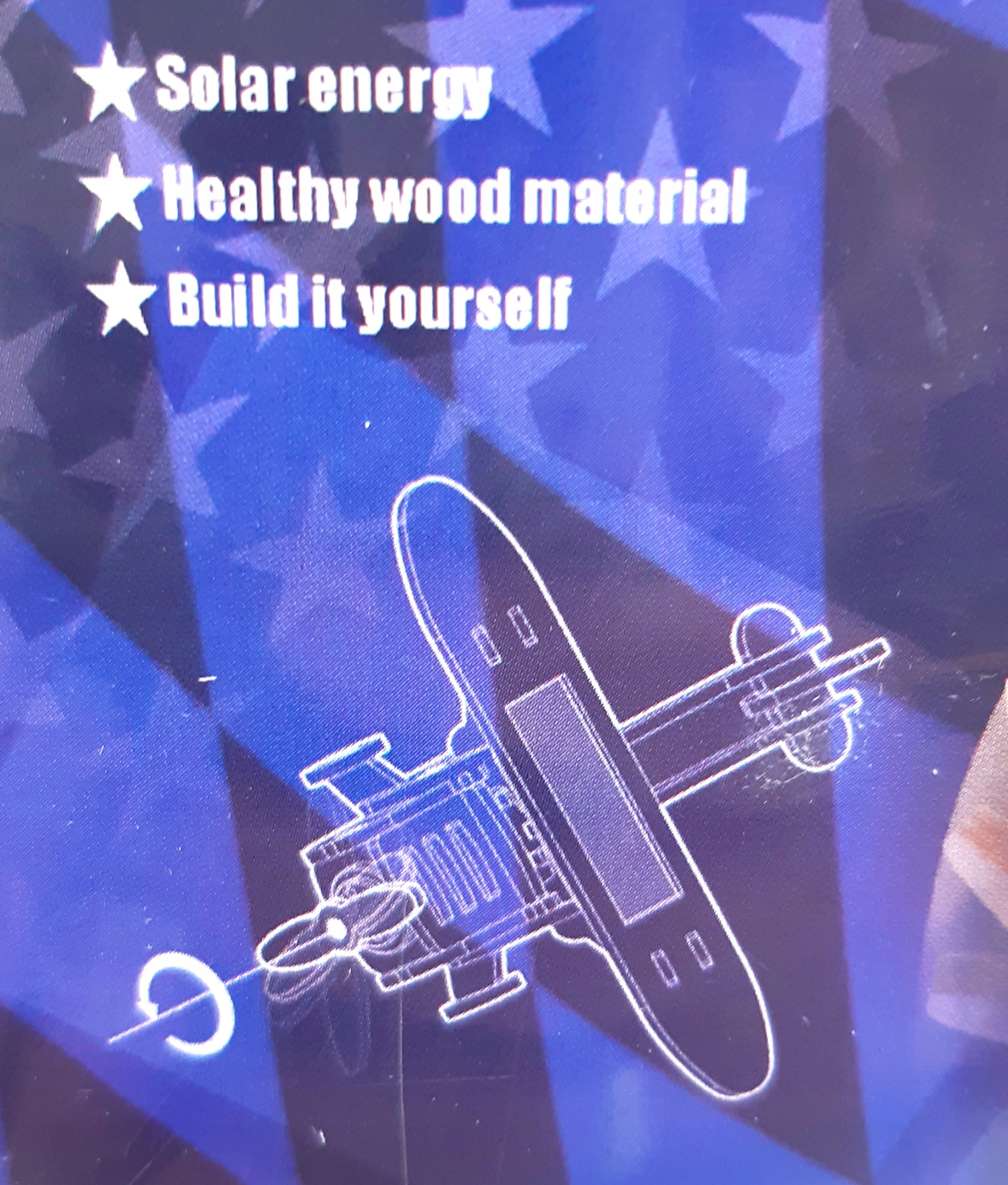 DREWNIANE MODELE DO SKŁADANIA SAMOLOT JEDNOPŁATOWIEC NA SOLAR PUZZLE 3D Kolekcja ROBOTIME