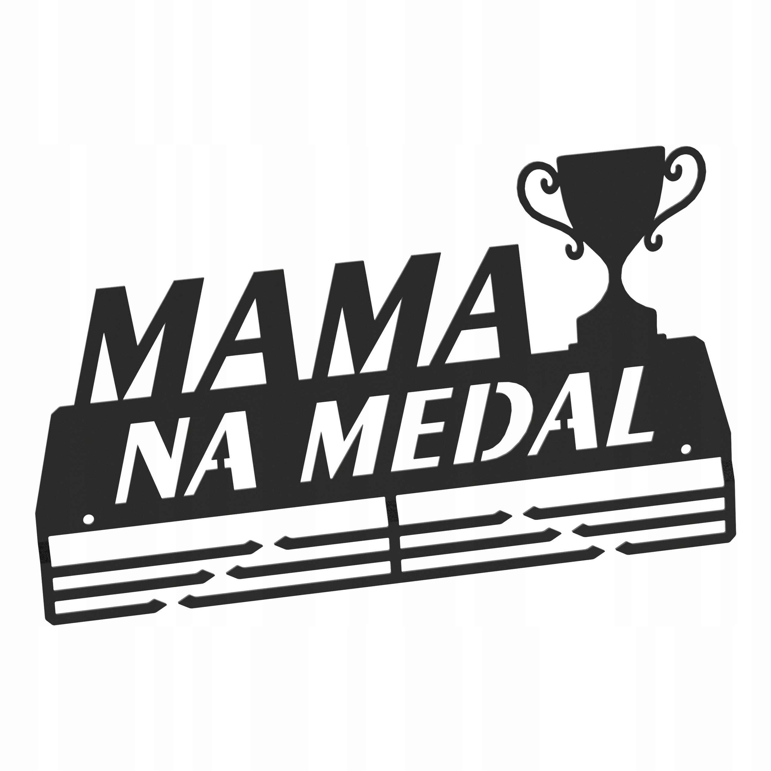 Wieszak Na Medale Mama Na Medal Od Piękne Cięcie 16667