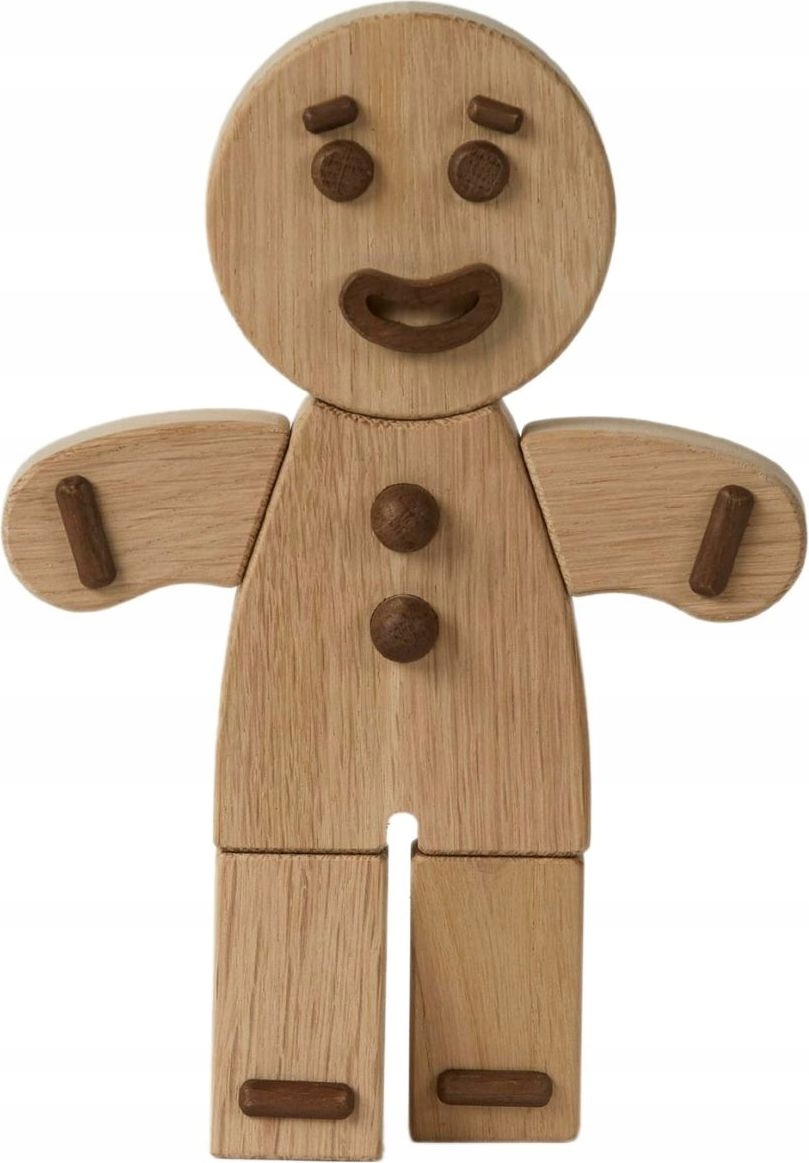 boyhood Gingerbread Perníkový Ludík 19 cm Jasný