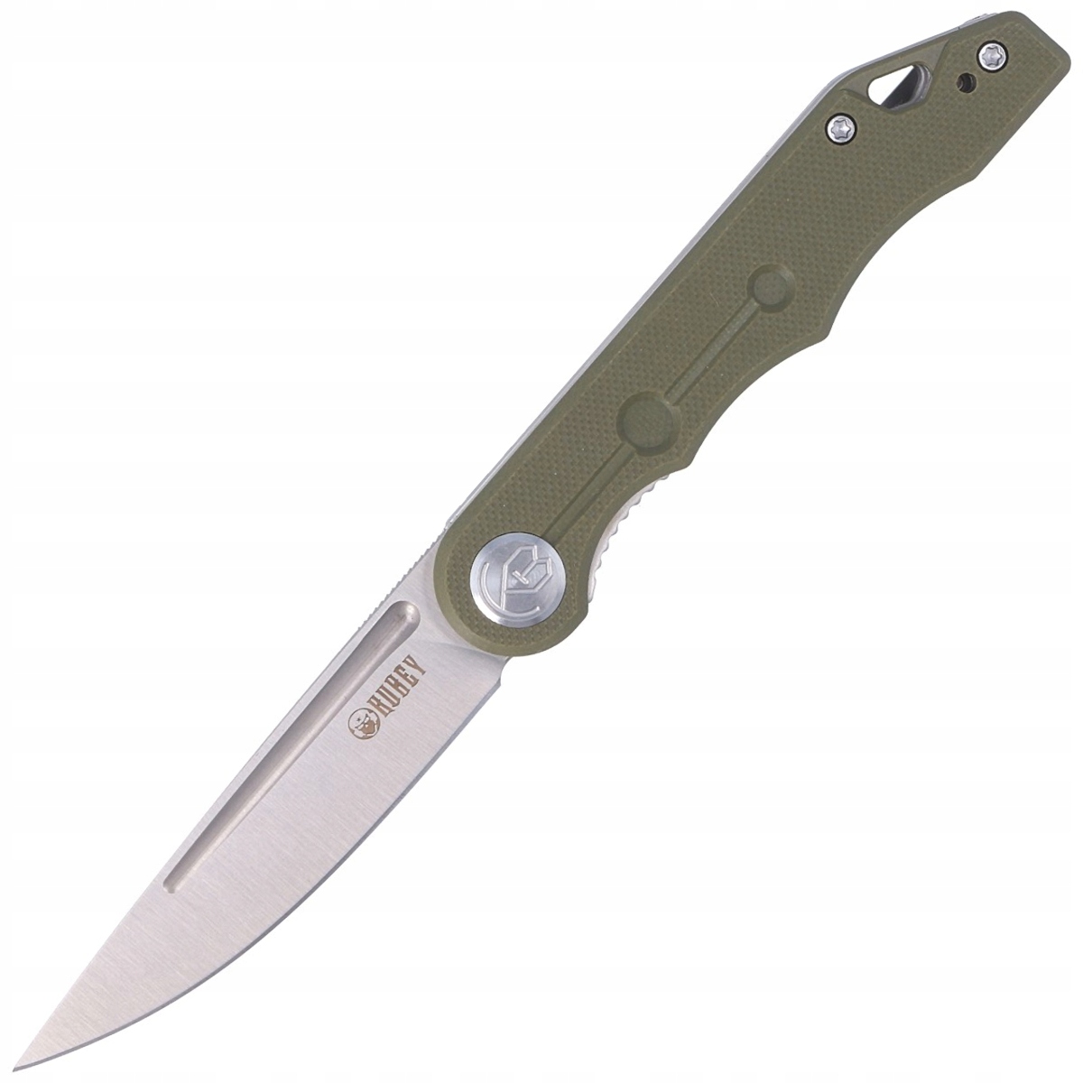Nůž Kubey Knife Mizo, Green G10 (KU2101D)