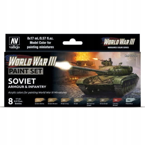 Vallejo 70.221 Soviet Armour & Infantry