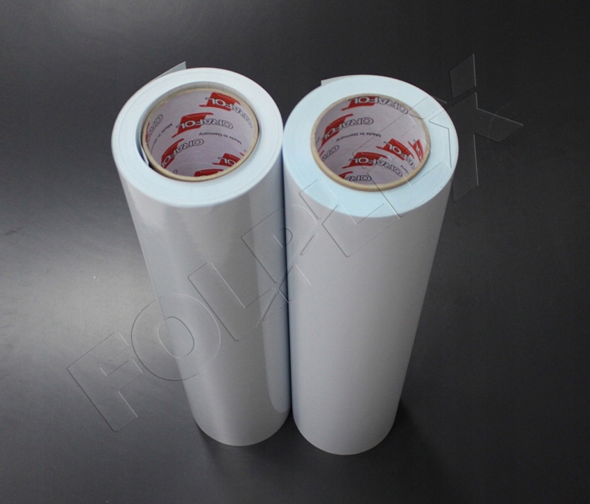 Folia Ploterowa ORACAL 641 Biała Błysk 100cm Długość naklejki 100 cm