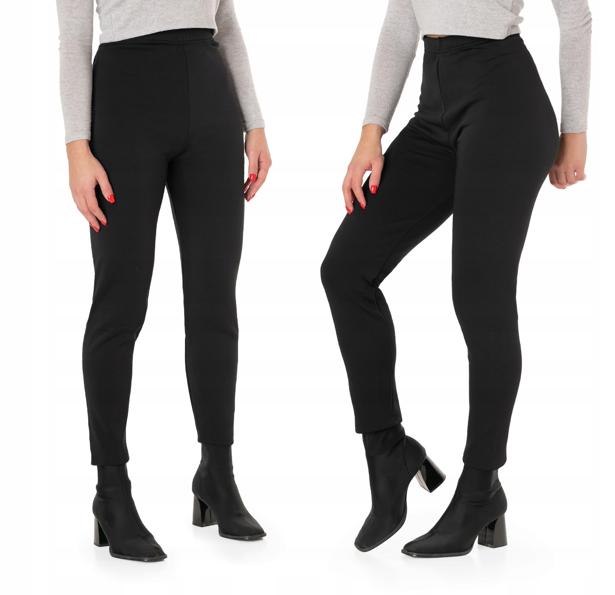 

Ciepłe Spodnie Legginsy Ocieplone Getry PW109 L/XL