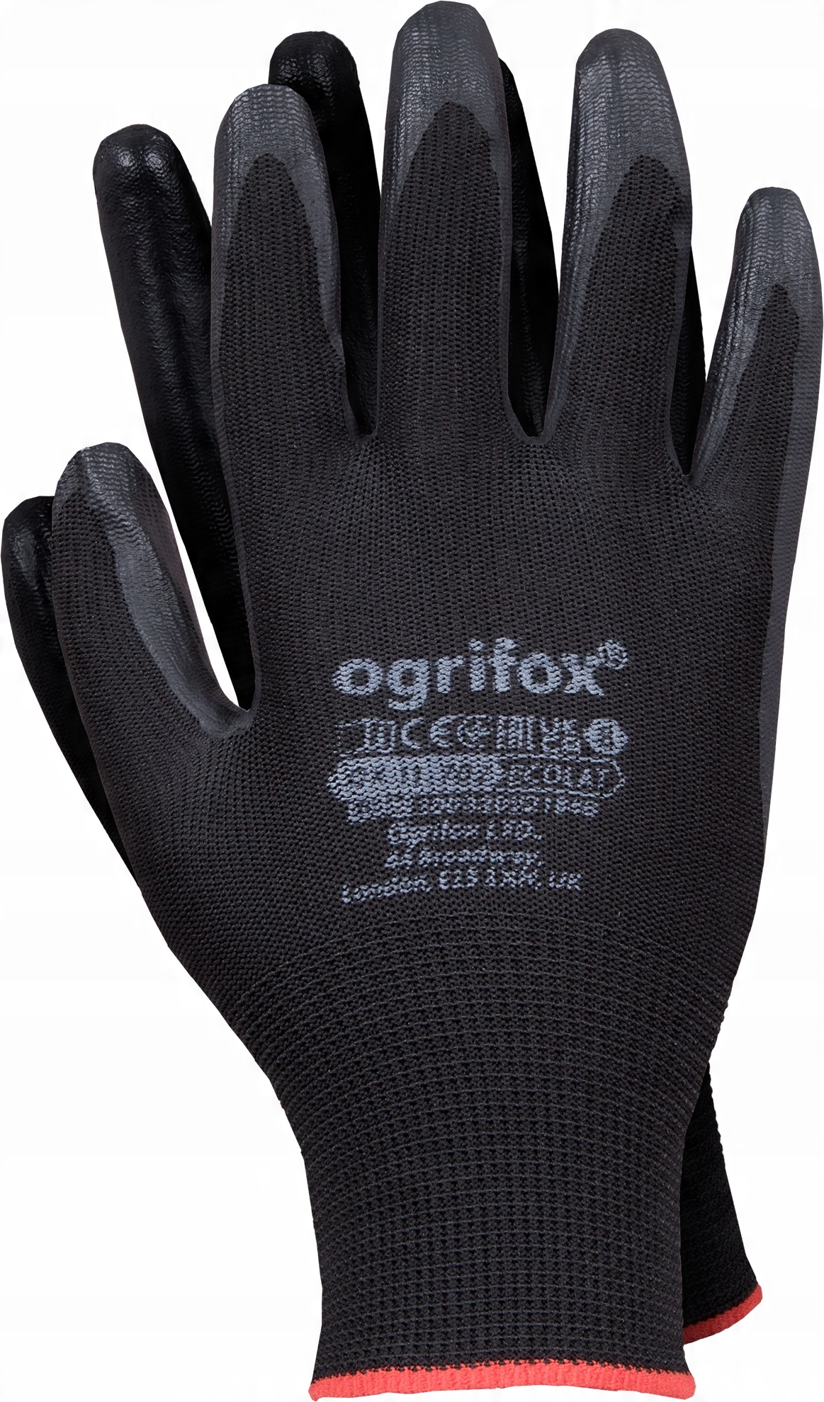 

Rękawice powlekane lateksem Ogrifox Ecolat 10-XL