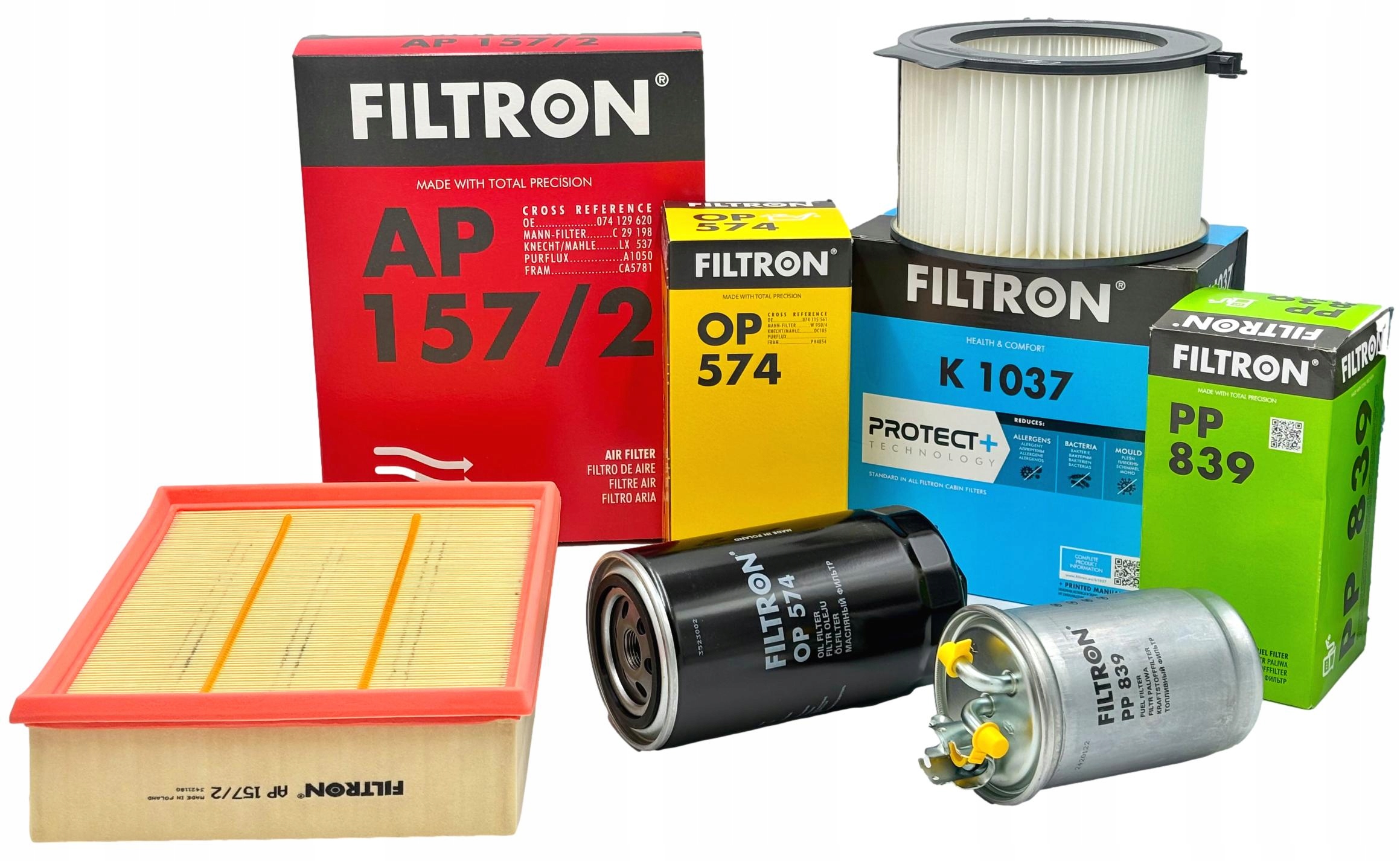 Filtron Sada Filtrů Vw Transporter T4 95-03 2.5 Tdi