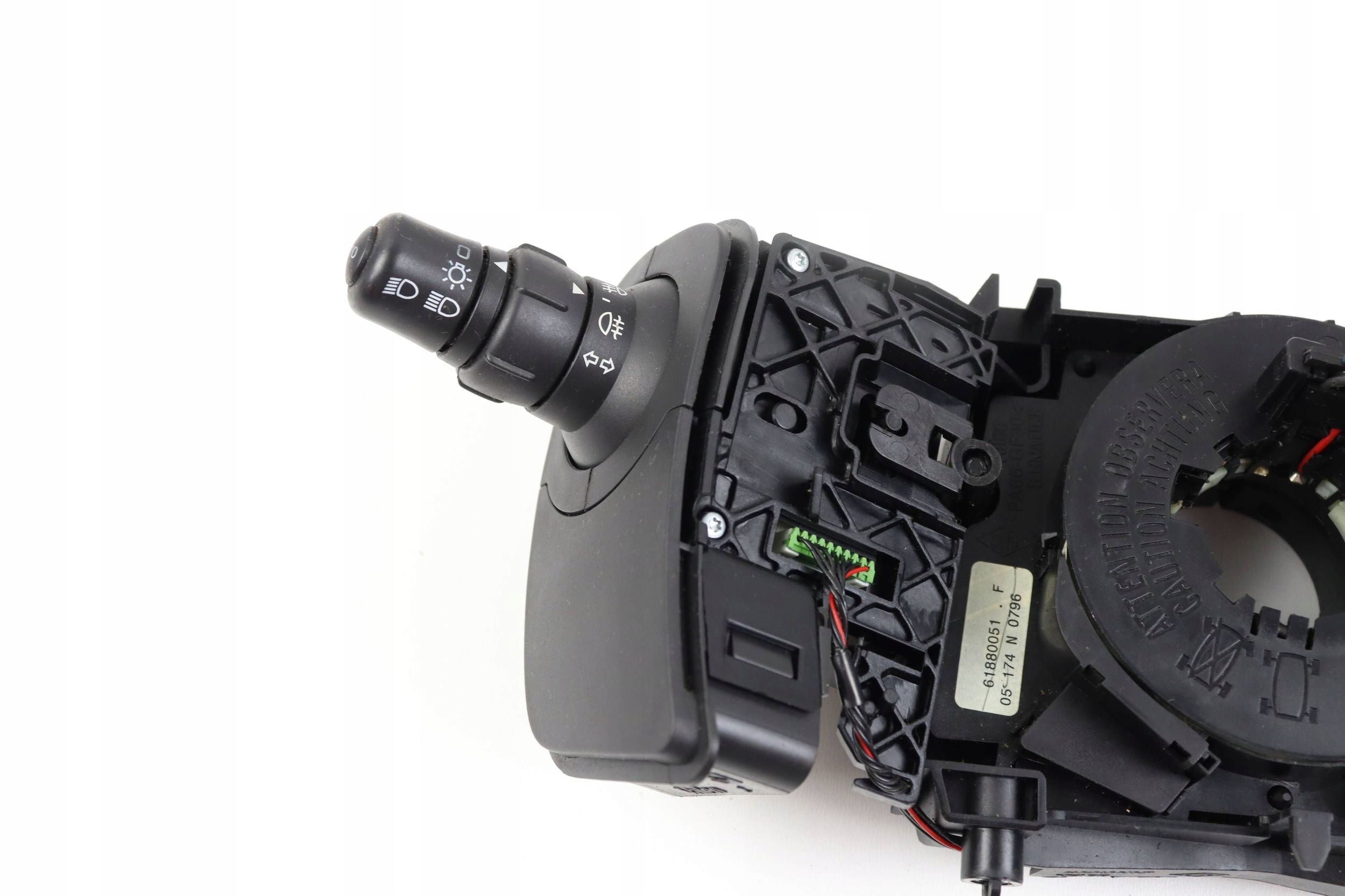 RENAULT MEGANE II SCENIC II steering wheel levers and controls control ring 61880051