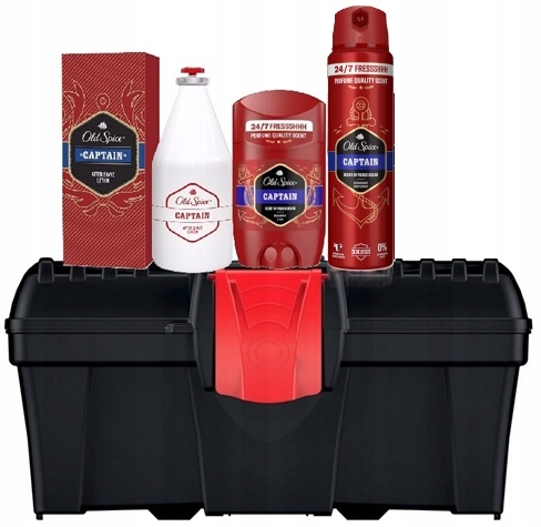Old Spice Captain Zestaw prezentowy skrzynka dla Mężczyzny Chłopaka