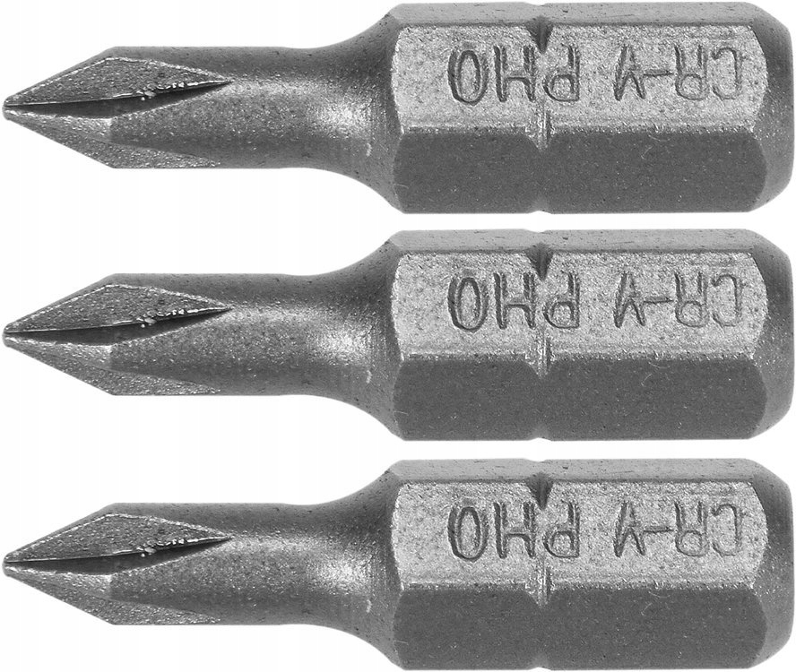 

Sthor Bity 1/4"X25 MM PH0 3 Szt 65451