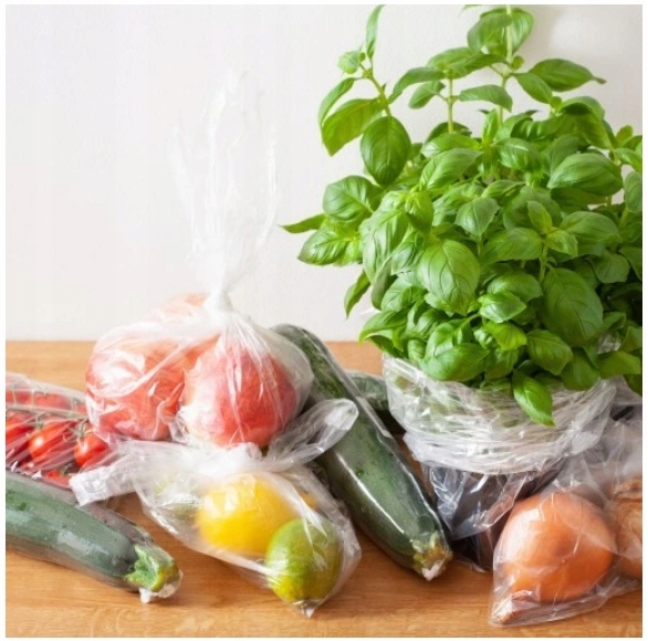 REKLAMÓWKI HDPE NA ROLCE NA WIESZAK 32X22 MOCNE DO 5KG Długość 32 cm