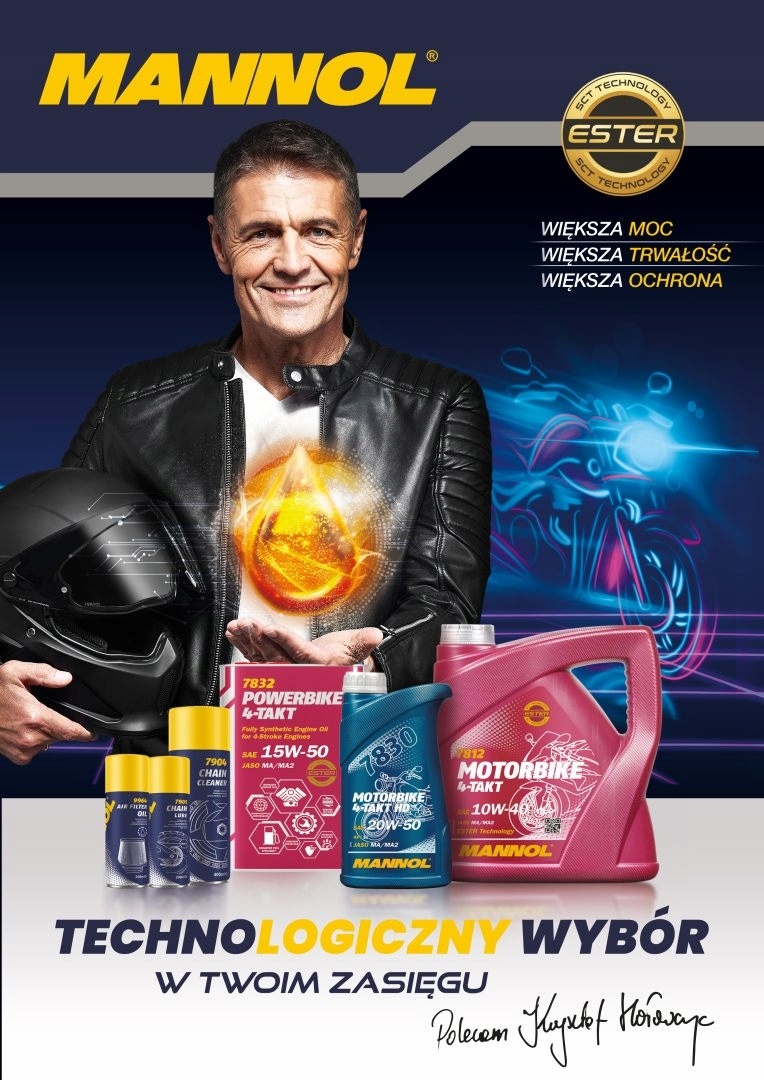 MANNOL OLEJ SILNIKOWY 4T PLUS 10W40 20L (API SL, J Rodzaj półsyntetyczne