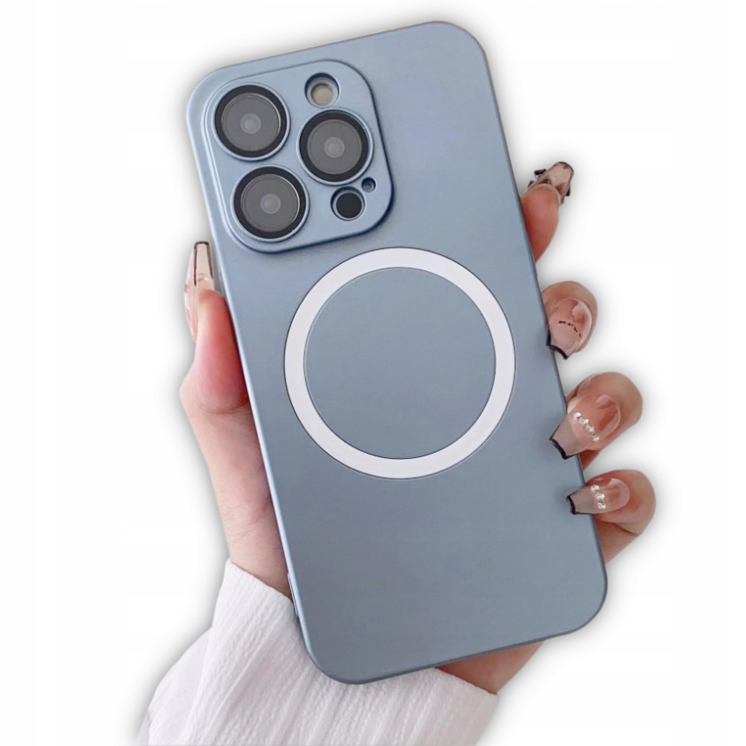 MATOWE ETUI OBUDOWA MAGSAFE DO IPHONE 13 PRO MAX KOLORY + SZKŁO HARTOWANE Dedykowana marka Apple