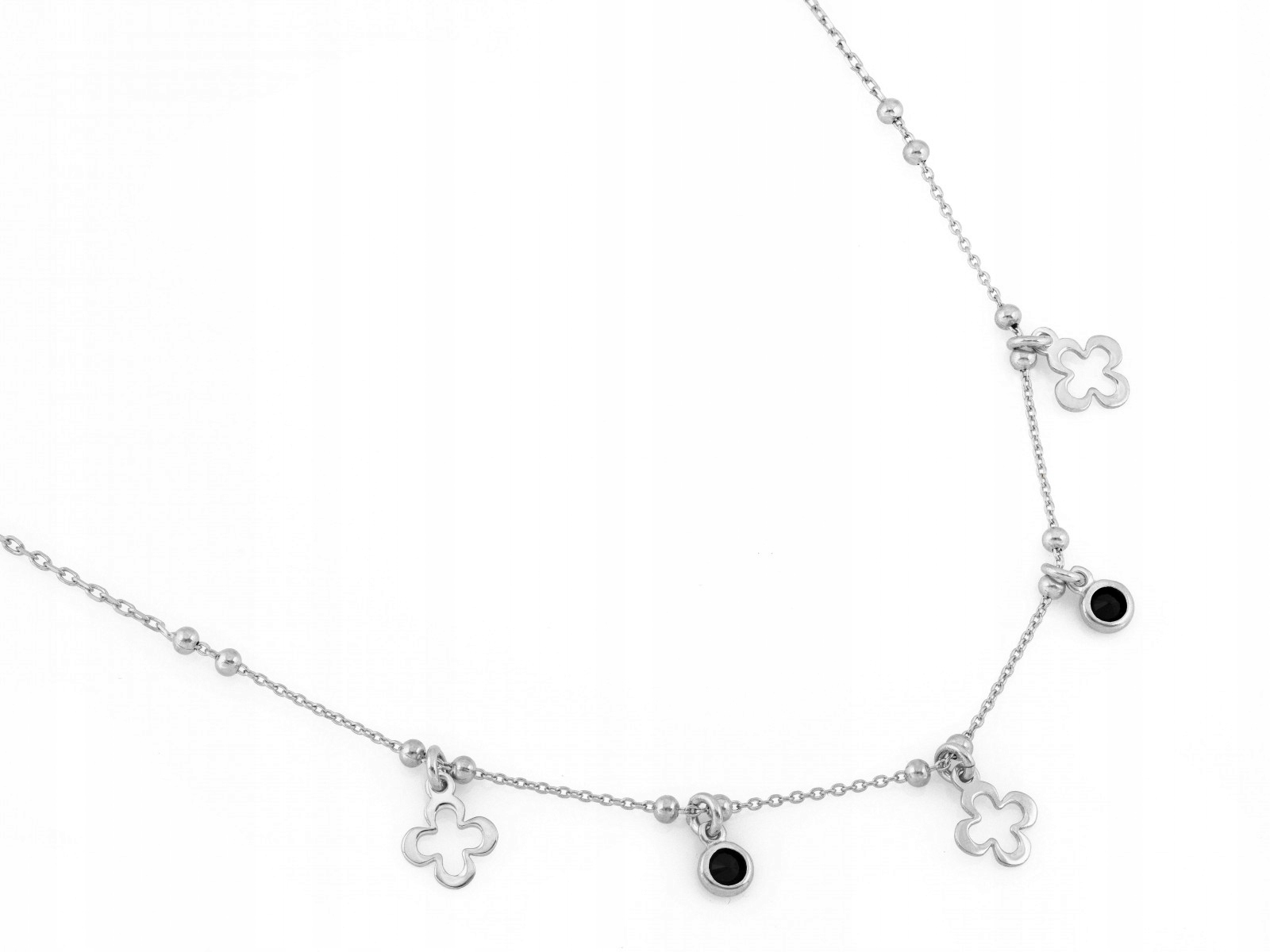 Stříbrný dámský náhrdelník 925 je módní jako dárek