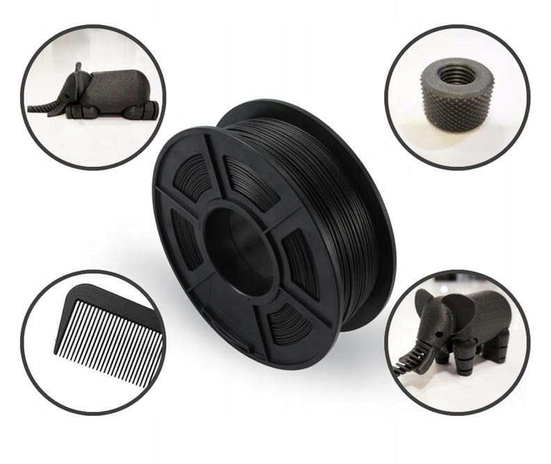 FILAMENT PCL DRUKARKI 3D 1,75mm 1KG NETTO CZERWONY Kod producenta PCL wkład do długopis 3d drukarka 1kg