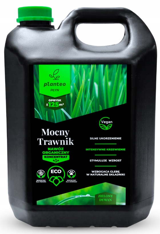 

Płyn Nawóz Naturalny Mocny Trawnik Bio Planteo 5L