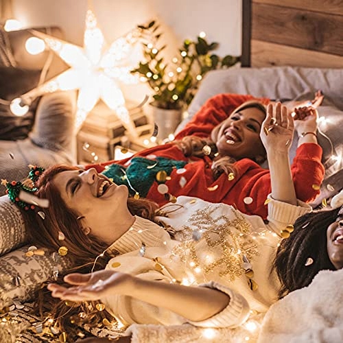 JSDOIN Lichterketten 5m 50LEDs Na Baterie Do Dekoracji Wnętrz i Świąt — miniatura 5