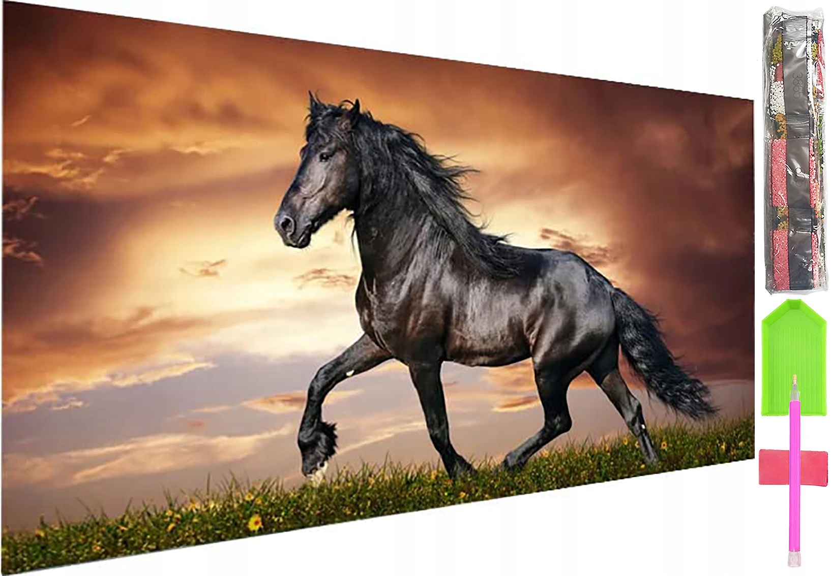 Haft Diamentový 5D Sada Obraz Mozaika 50*100cm