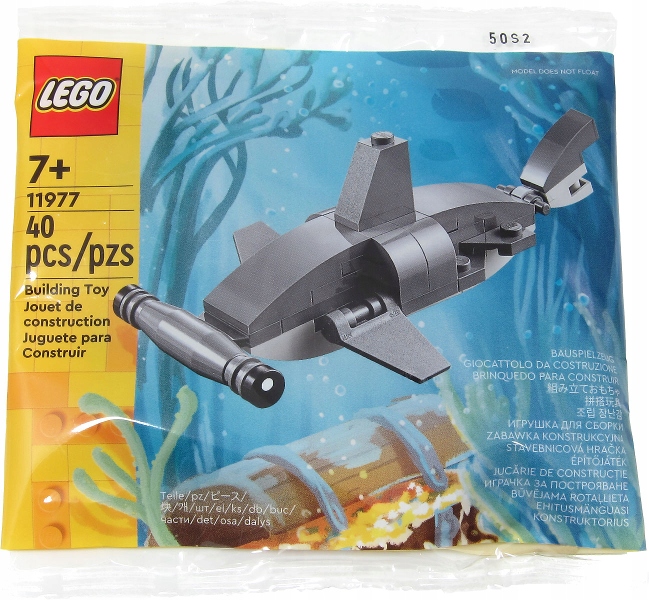 LEGO 11977 - REKIN MŁOT - Hammerhead Shark - CREATOR