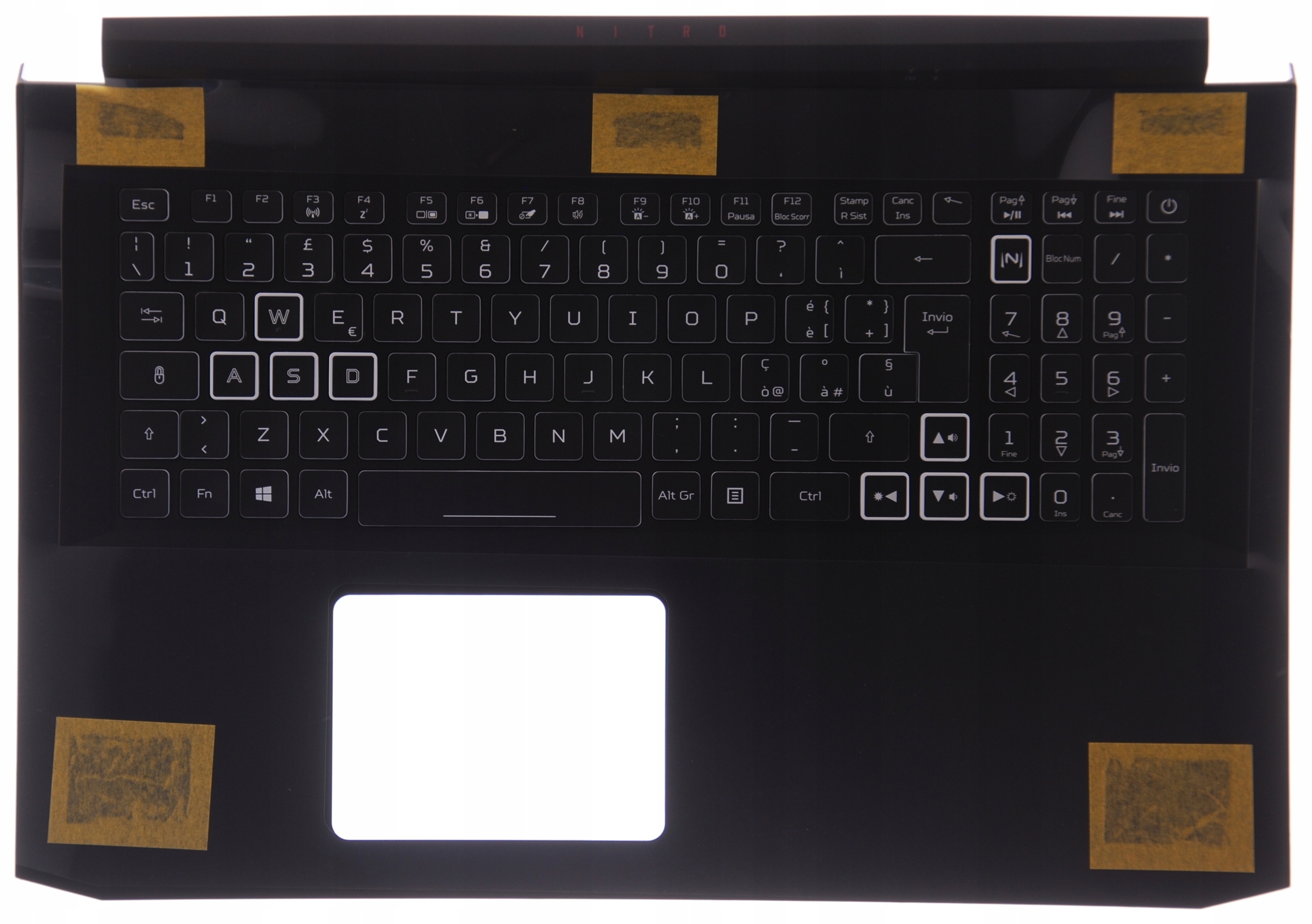 Palmrest s klávesnicí Acer Nitro AN517-52 It A+