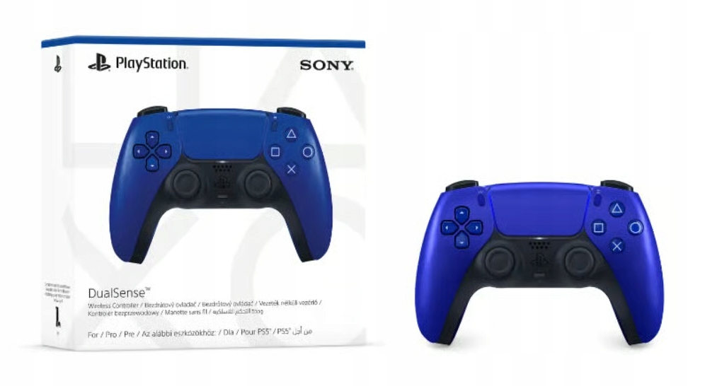 Pad PS5 Sony Dualsense V2 Cobalt Blue Vylepšená Verze Baterie Pro Až 12 G.