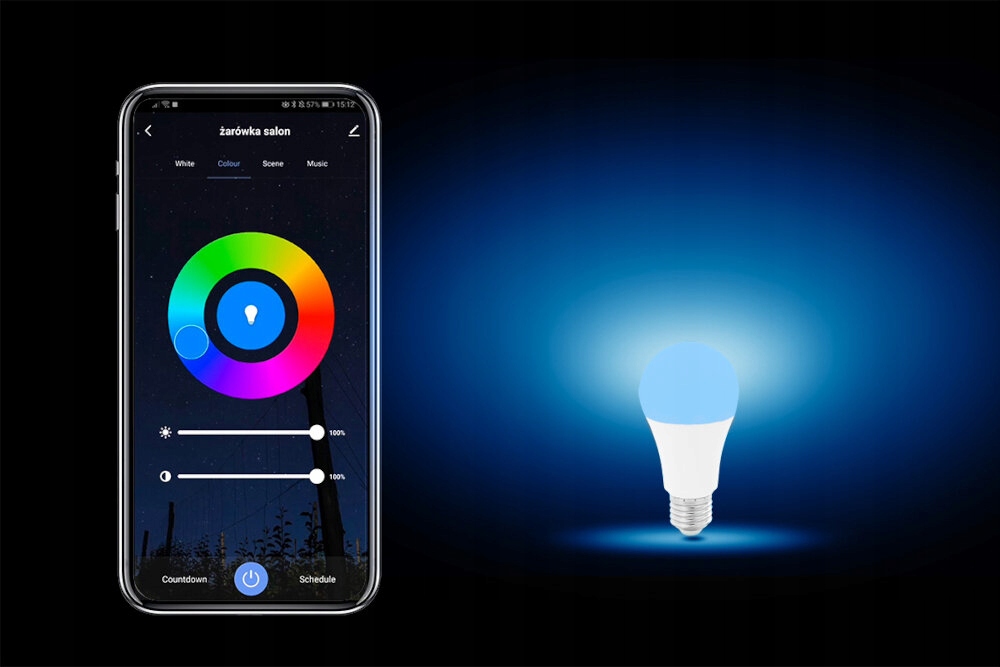 Inteligentna żarówka LED SETTI+ SL227NRGB 10W E27 Marka inna